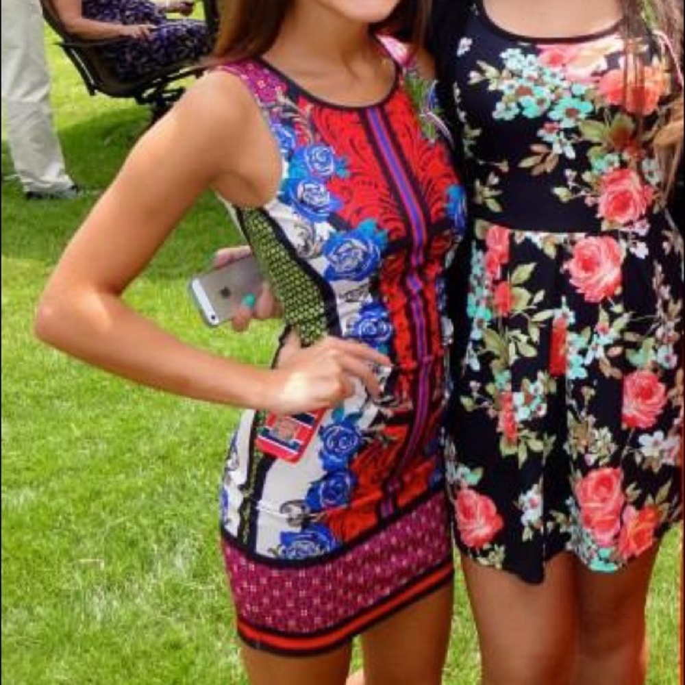 Flying Tomato printed dress